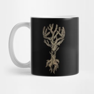 Deer Skull Tree Mug